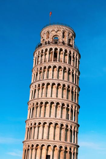 Обои 640x960 Пизанская башня, Пиза, Италия