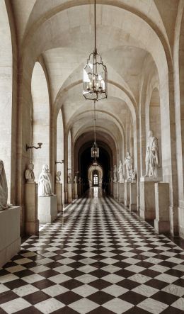 Palace of Versailles, Versailles, France Wallpaper 600x1024