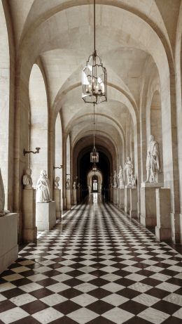 Palace of Versailles, Versailles, France Wallpaper 640x1136