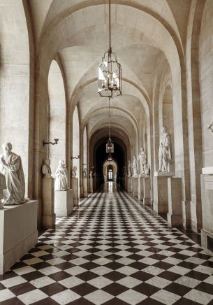 Palace of Versailles, Versailles, France Wallpaper 1668x2388