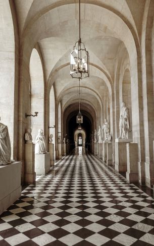 Palace of Versailles, Versailles, France Wallpaper 800x1280