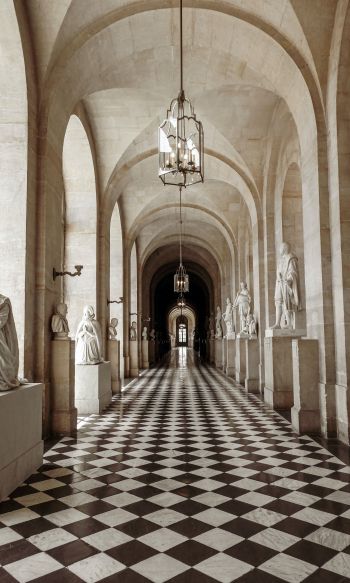 Palace of Versailles, Versailles, France Wallpaper 1200x2000