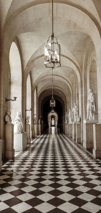 Palace of Versailles, Versailles, France Wallpaper 720x1520
