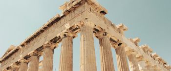 Parthenon, Athens, Greece Wallpaper 3440x1440
