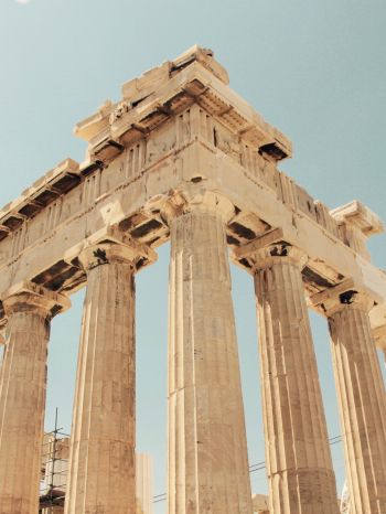 Parthenon, Athens, Greece Wallpaper 1620x2160