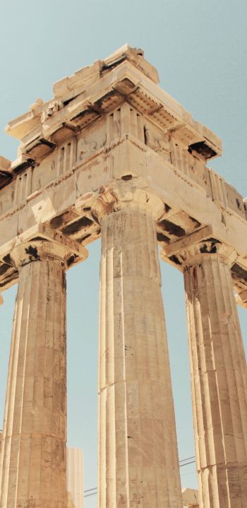 Parthenon, Athens, Greece Wallpaper 1080x2220