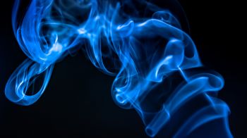 blue smoke, outlines Wallpaper 2560x1440