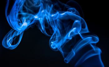 blue smoke, outlines Wallpaper 2560x1600