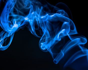 blue smoke, outlines Wallpaper 1280x1024