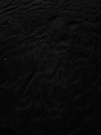 Обои 1620x2160 черный песок, частицы, ночь