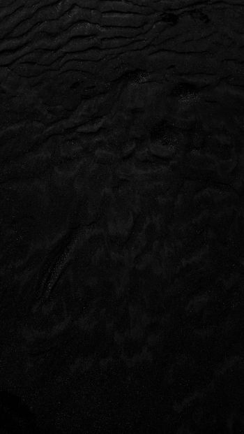 Обои 640x1136 черный песок, частицы, ночь