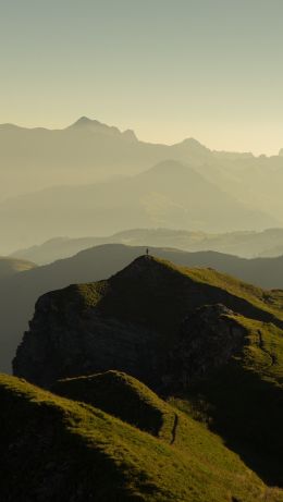 Montagnier, Kur, Switzerland Wallpaper 640x1136