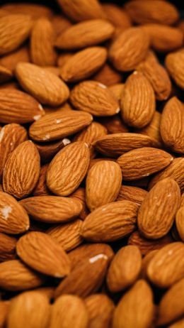 almond, nuts, brown Wallpaper 1080x1920