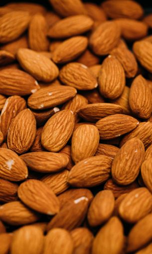 almond, nuts, brown Wallpaper 1200x2000