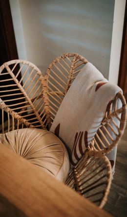 furniture, chair, pillow Wallpaper 600x1024