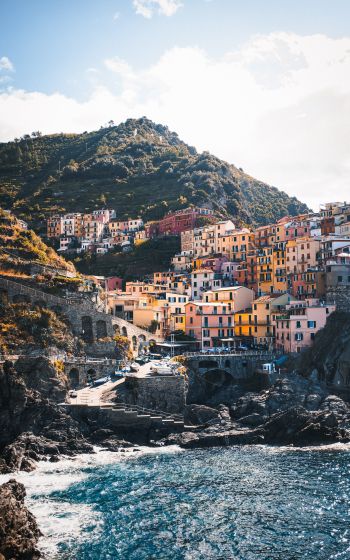 Cinque Terre, Spice, Italy Wallpaper 800x1280