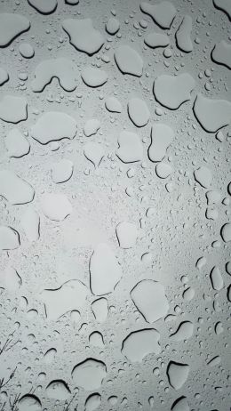 water droplets, sadness Wallpaper 1440x2560