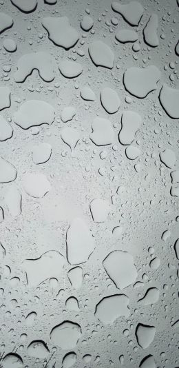 water droplets, sadness Wallpaper 1080x2220