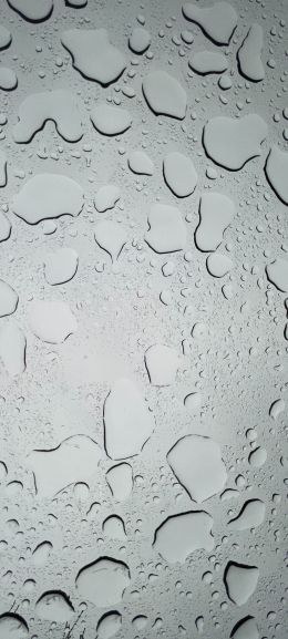 water droplets, sadness Wallpaper 1080x2400
