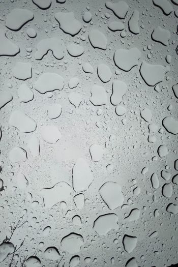 water droplets, sadness Wallpaper 640x960