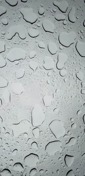 water droplets, sadness Wallpaper 1080x2220
