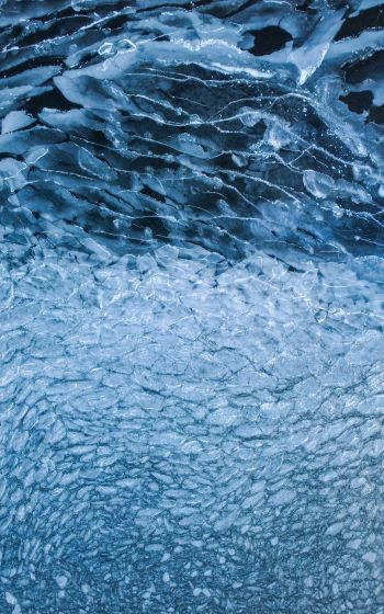 ice, crack, pattern Wallpaper 800x1280