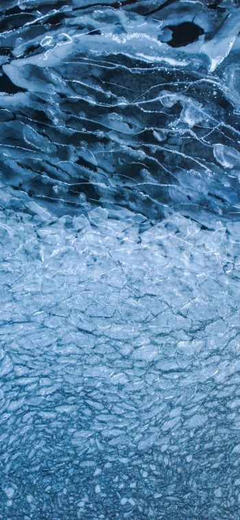 ice, crack, pattern Wallpaper 1284x2778