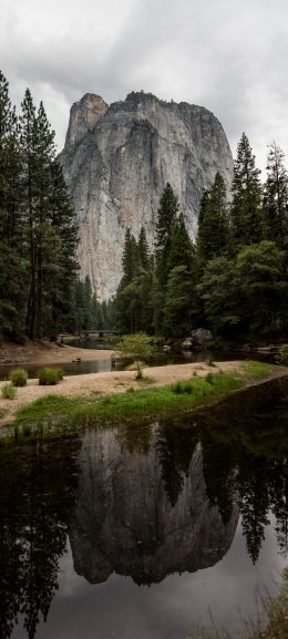 Обои 720x1600 Национальный парк Йосемити, США