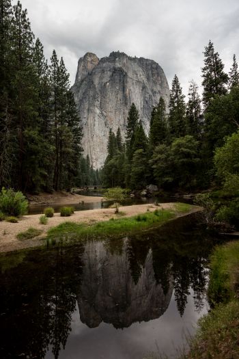 Обои 640x960 Национальный парк Йосемити, США