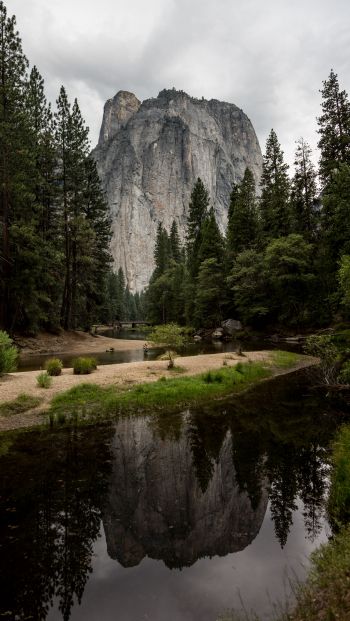 Обои 640x1136 Национальный парк Йосемити, США