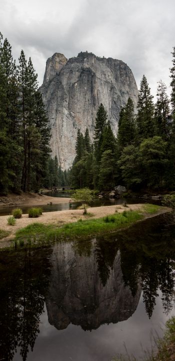 Yosemite National Park, USA Wallpaper 1080x2220