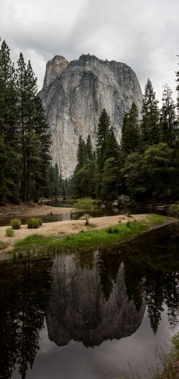 Обои 720x1520 Национальный парк Йосемити, США