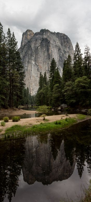Yosemite National Park, USA Wallpaper 1080x2400