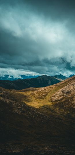 Arctic Valley, Anchorage, USA Wallpaper 1440x2960