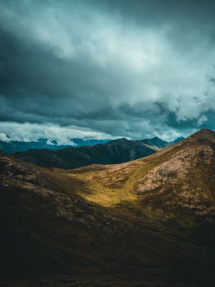 Arctic Valley, Anchorage, USA Wallpaper 1620x2160