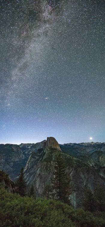 Yosemite Valley, USA Wallpaper 1080x2340