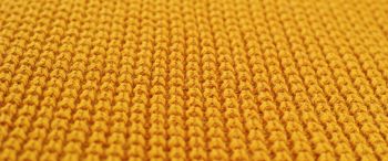yellow, thread, fabric Wallpaper 3440x1440