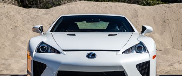 Обои 3440x1440 Lexus, Lexus LFA, спортивная машина