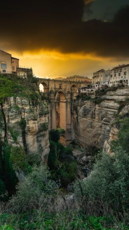 Ronda, Spain, city Wallpaper 1440x2560