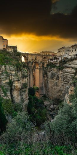 Ronda, Spain, city Wallpaper 720x1440