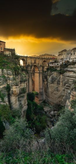 Ronda, Spain, city Wallpaper 1125x2436