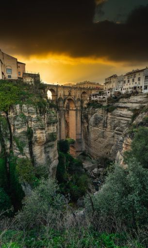 Ronda, Spain, city Wallpaper 1200x2000