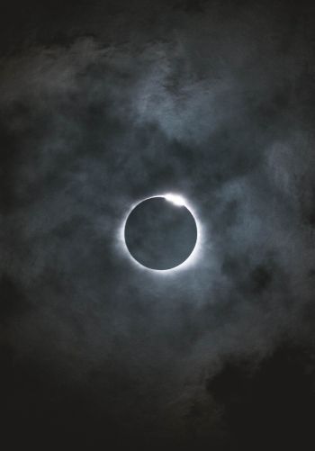 solar eclipse, sky Wallpaper 1668x2388