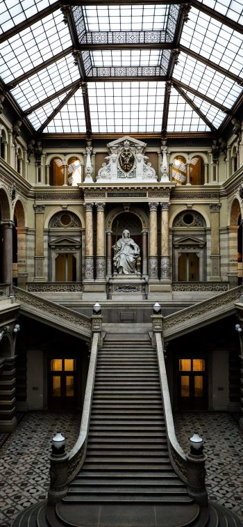Обои 828x1792 Вена, Австрия, дворец