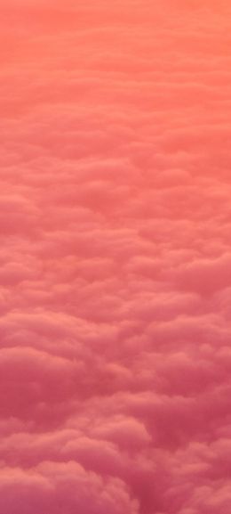 clouds, pink, soft Wallpaper 1080x2400