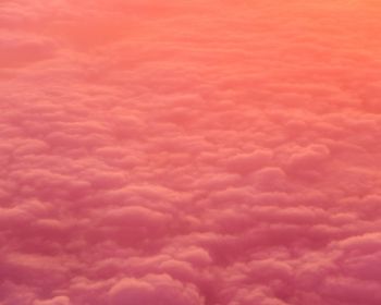 Обои 1280x1024 облака, розовый, мягкий