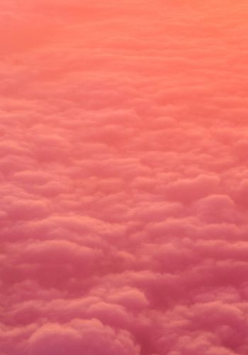 clouds, pink, soft Wallpaper 1668x2388