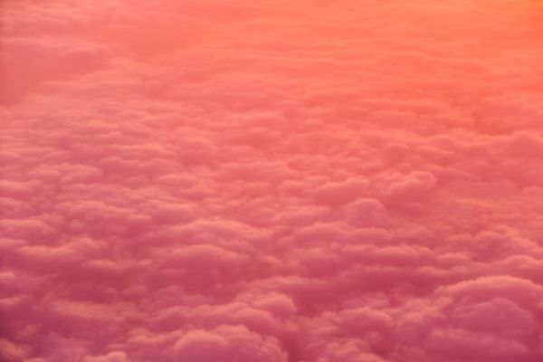 clouds, pink, soft Wallpaper 4000x2667