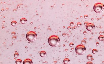 bubbles, liquid, pink Wallpaper 2560x1600