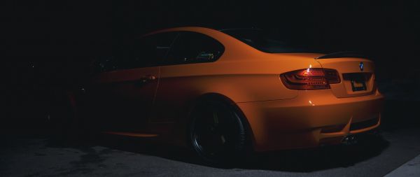 BMW, sports car, black wallpaper Wallpaper 2560x1080